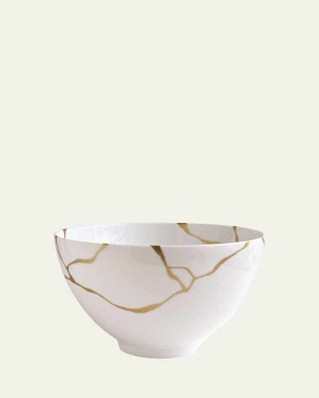 Kintsugi Deep Salad Bowl, 10"